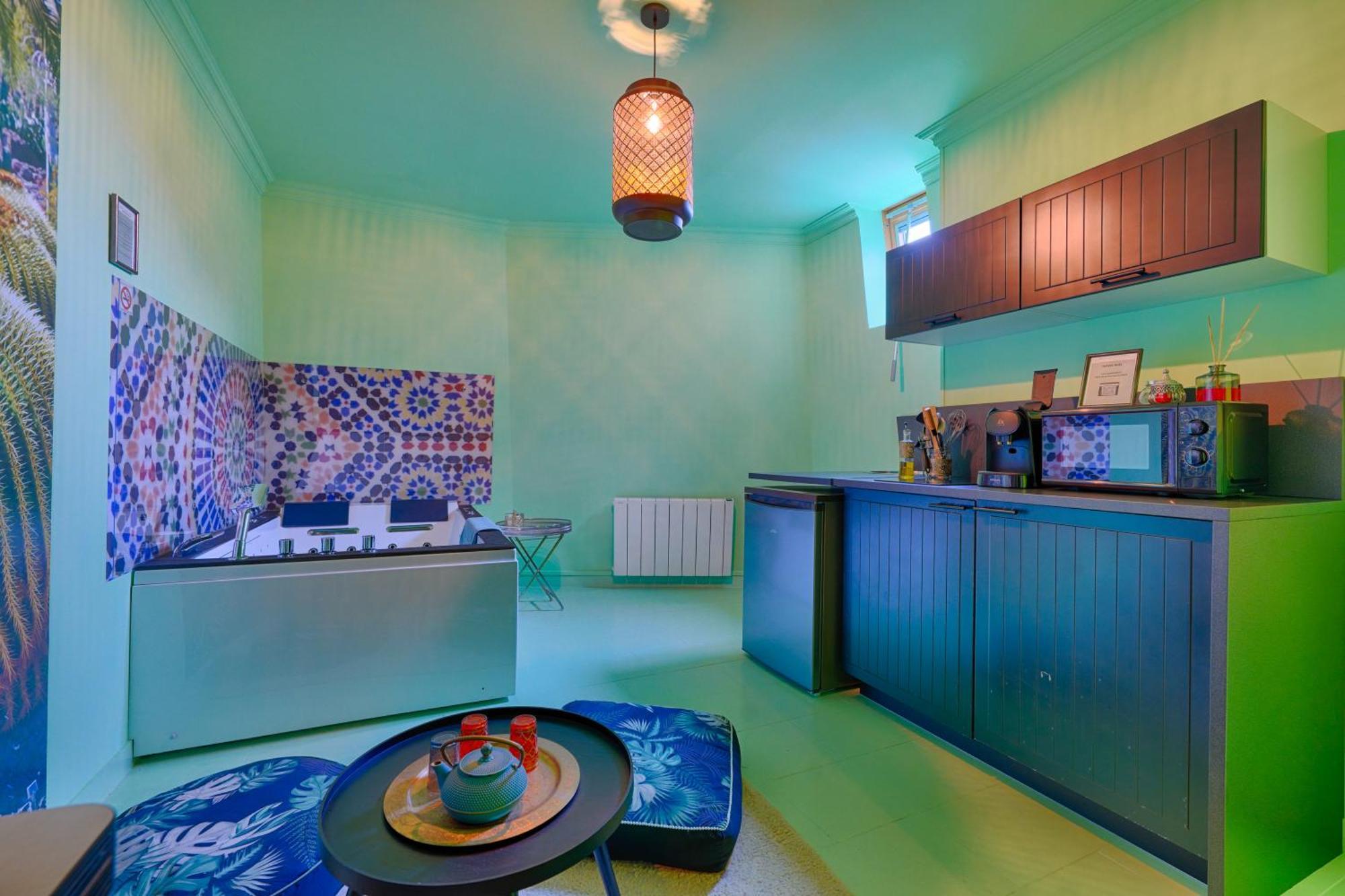 Appartement Luxury Magic Cactus Garden, Paris 0Rly Avec Jacuzzi à Vigneux-sur-Seine Extérieur photo