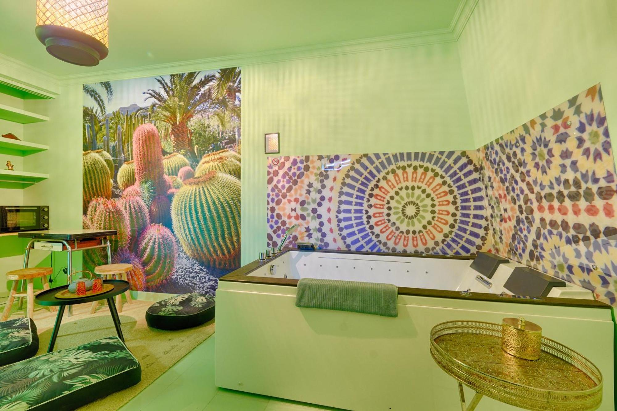 Appartement Luxury Magic Cactus Garden, Paris 0Rly Avec Jacuzzi à Vigneux-sur-Seine Extérieur photo