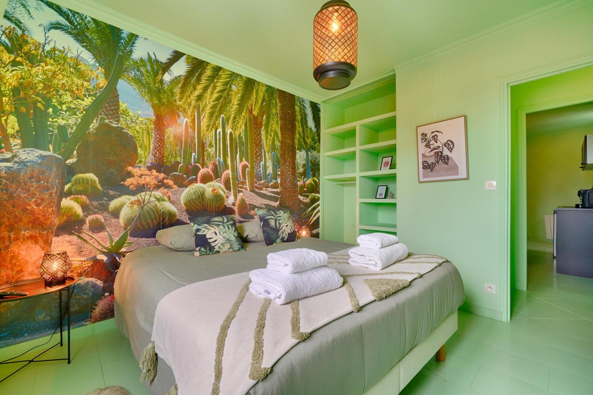 Appartement Luxury Magic Cactus Garden, Paris 0Rly Avec Jacuzzi à Vigneux-sur-Seine Extérieur photo