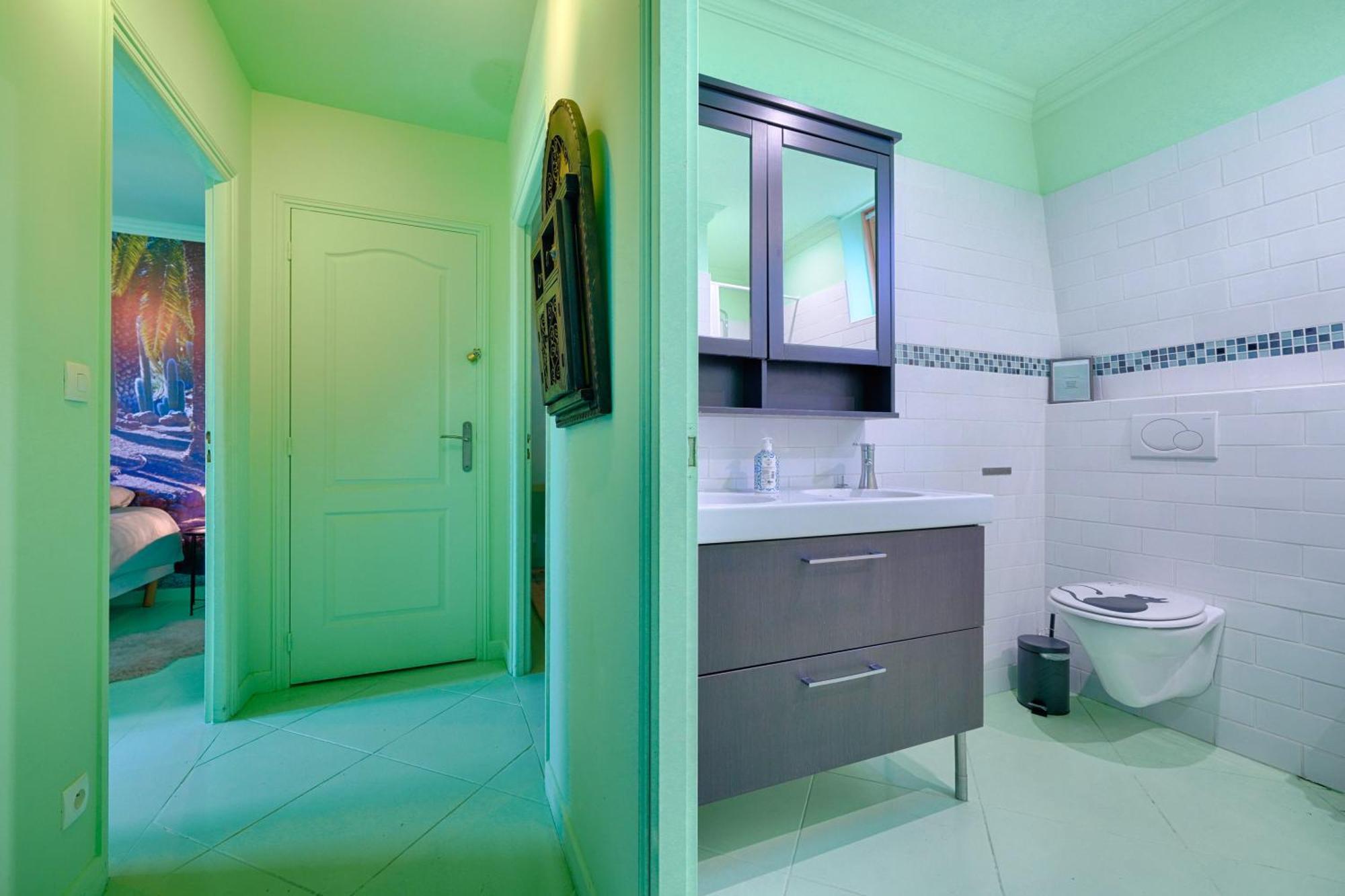 Appartement Luxury Magic Cactus Garden, Paris 0Rly Avec Jacuzzi à Vigneux-sur-Seine Extérieur photo