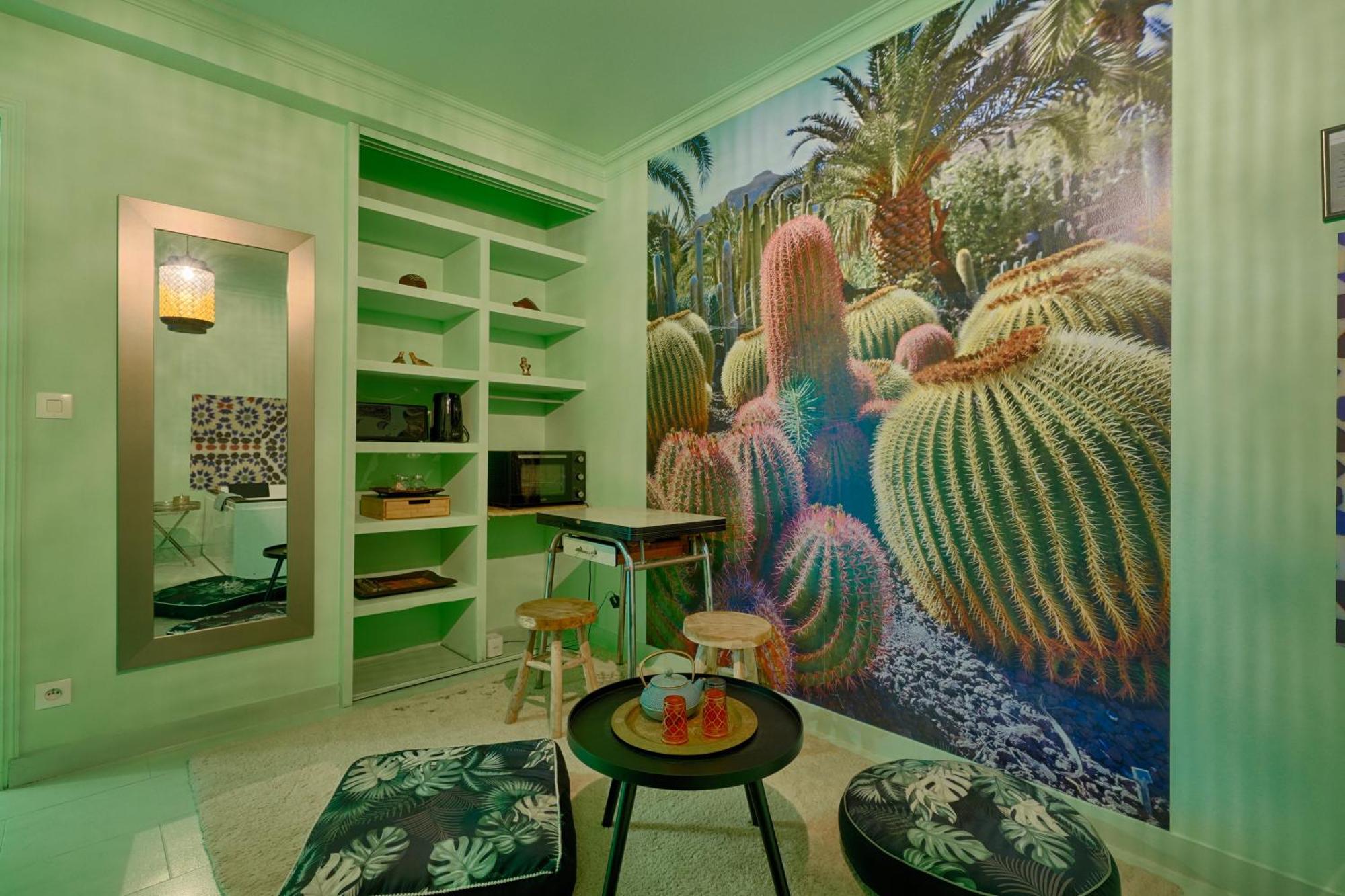 Appartement Luxury Magic Cactus Garden, Paris 0Rly Avec Jacuzzi à Vigneux-sur-Seine Extérieur photo