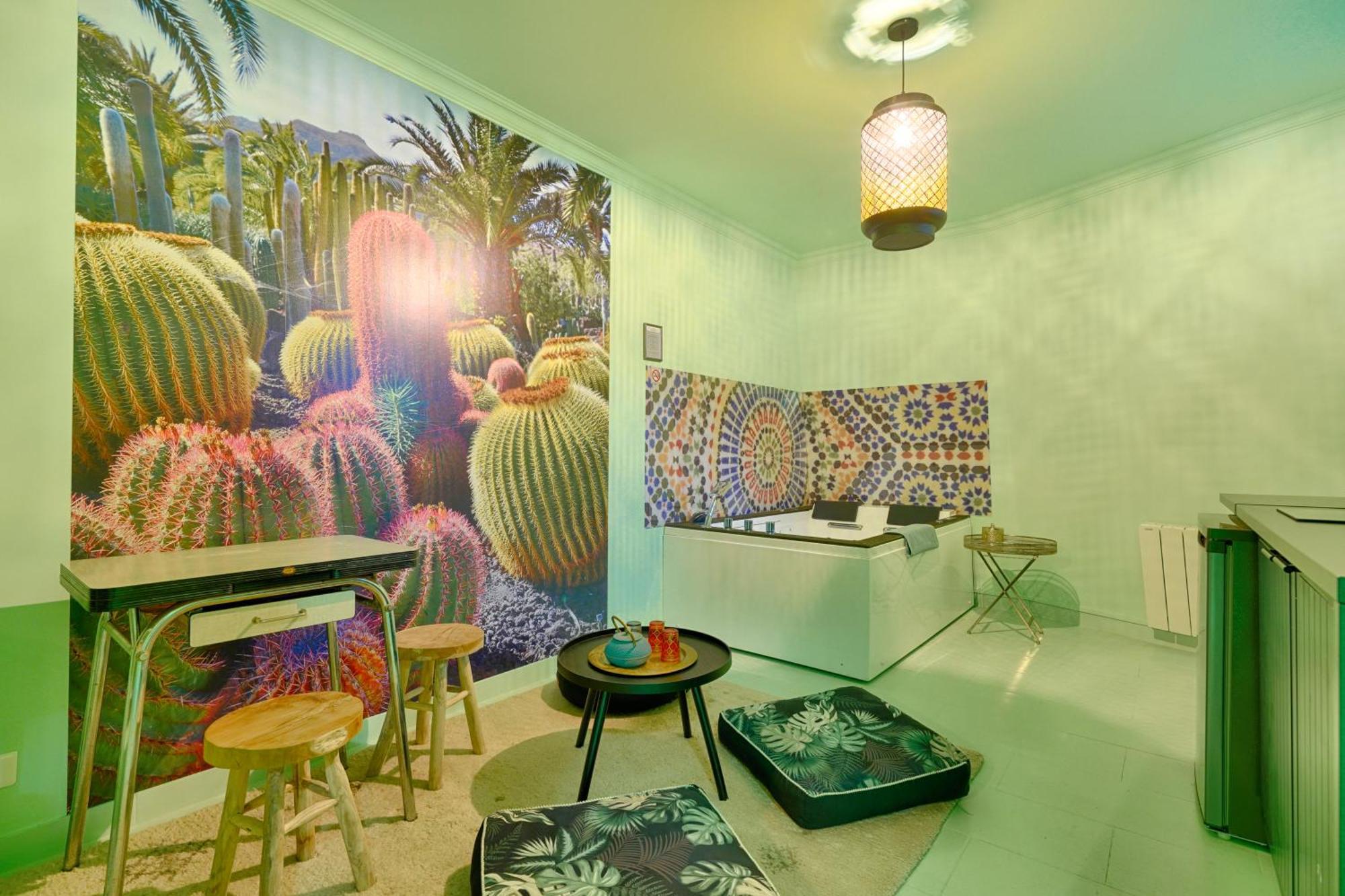 Appartement Luxury Magic Cactus Garden, Paris 0Rly Avec Jacuzzi à Vigneux-sur-Seine Extérieur photo